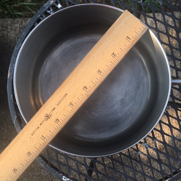 Vintage Revere Ware copper clad stainless 2 quart saucepan slide hang ri… - Picture 5 of 9